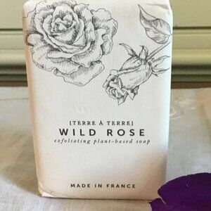 WILD ROSE ULTRA-RICH LATHER SOAP - MADE IN FRANCE
